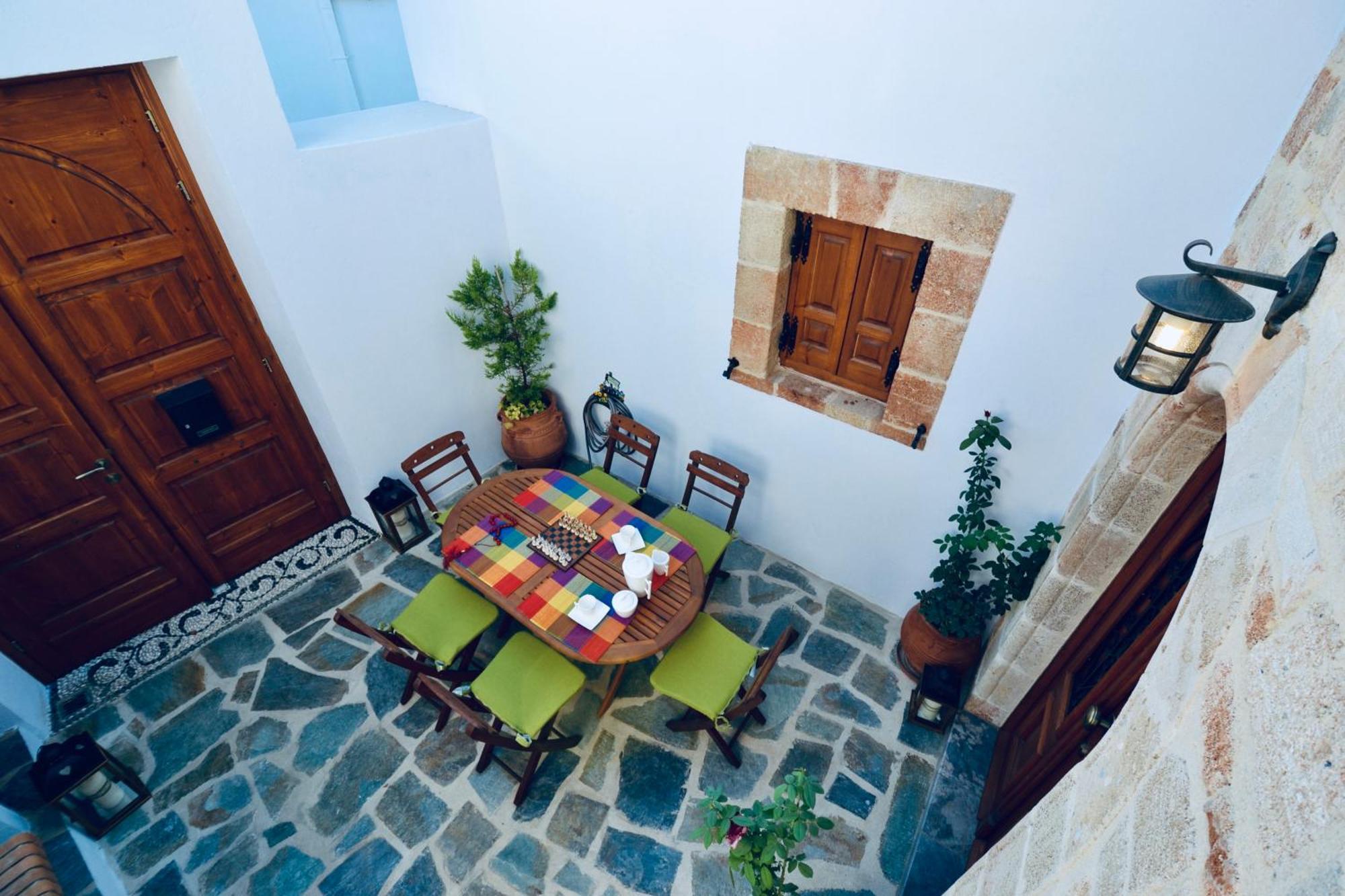 Villa Patitiri Traditional House With Hot Tub Archangelos  Exterior photo