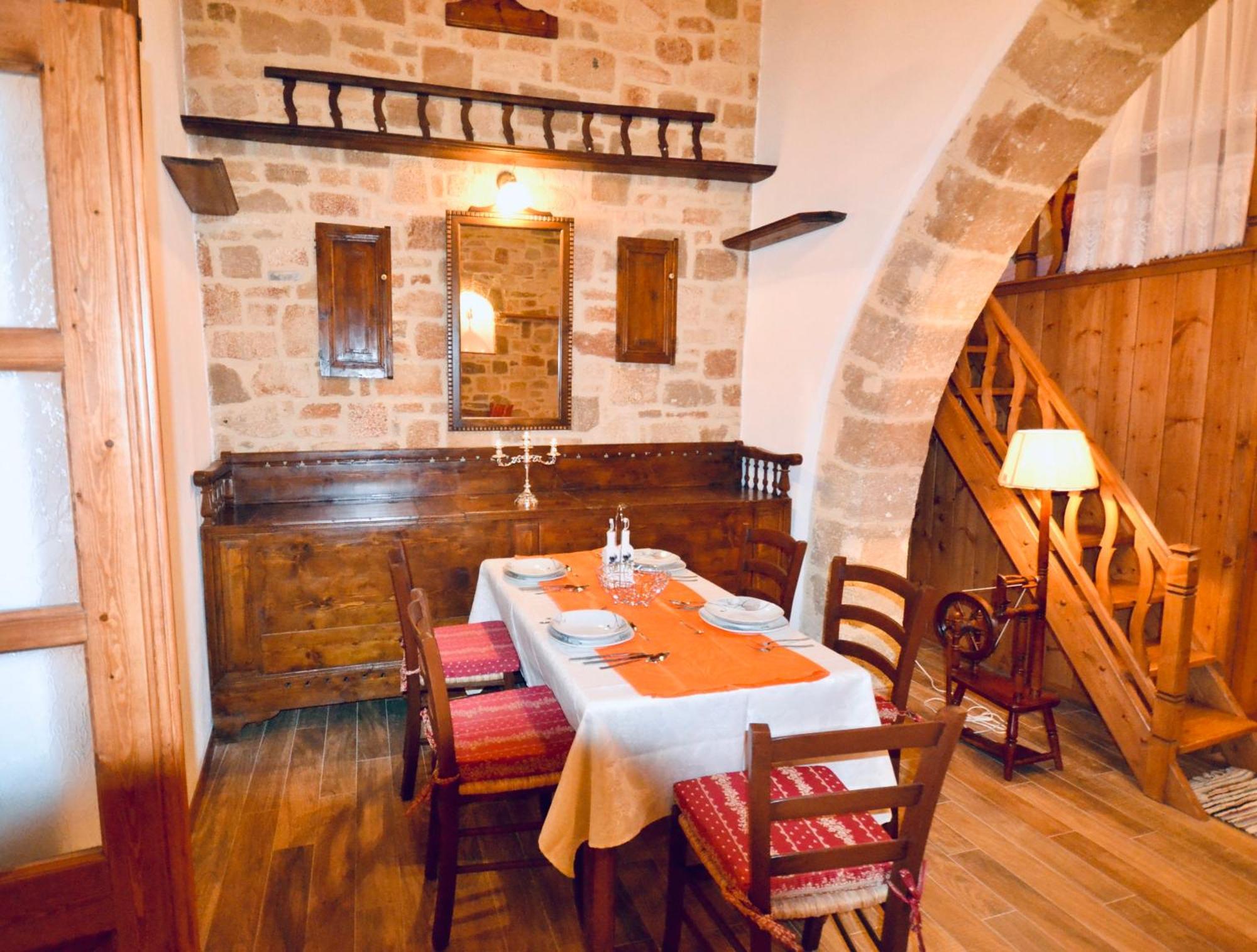 Villa Patitiri Traditional House With Hot Tub Archangelos  Exterior photo